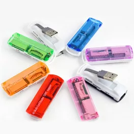   USB 2.0 nagy sebességű memóriakártya-olvasó USB csatlakozóval