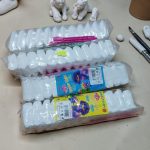 Levegőn száradó, intelligens gyurma szett, 12db fehér