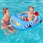 BESTWAY, FELFÚJHATÓ RENDŐR CSÓNAK BEÉPÍTETT SZIRÉNÁVAL