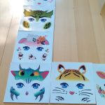 16db-os arc tetoválás, állatos arc matrica gyerekeknek