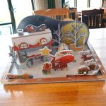 3D karácsonyi , mikulás puzzle, térbeli 