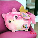 Világító állatos párna, szivárványos , Pikmi Pops 