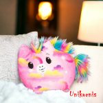 Világító állatos párna, szivárványos , Pikmi Pops 