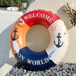 Dupla kamrás, kapaszkodós, háttámlás, óriás úszógumi, csúszógumi, 120 cm