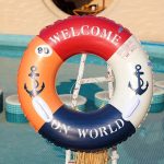 Dupla kamrás, kapaszkodós, háttámlás, óriás úszógumi, csúszógumi, 120 cm