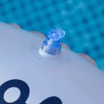 Dupla kamrás, kapaszkodós, háttámlás, óriás úszógumi, csúszógumi, 120 cm