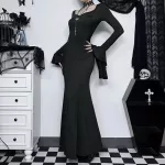 Demóna jelmez fejdísszel
