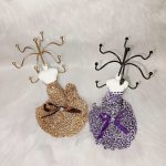 Dekoratív ékszertartó állvány, bábu, hölgy. Mannequin 