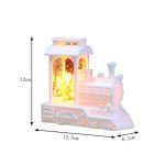 Karácsonyi mozdony, vonat , LED lámpás