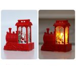 Karácsonyi mozdony, vonat , LED lámpás