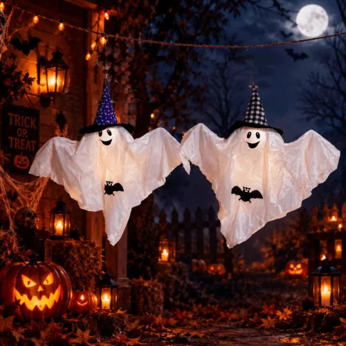 Felakasztható Halloween szellem