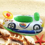 Felfújható beülős, baba, gyerek úszógumi , kormányos autó 