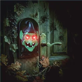   Halloween kobold ajtócsengő-Ijesztő, világító szemekkel, rémisztő hangokkal