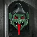 Halloween kobold ajtócsengő-Ijesztő, világító szemekkel, rémisztő hangokkal