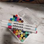 60db-os vékony Akril filc készlet, kőre, textilre, fára, üvegre