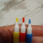 60db-os vékony Akril filc készlet, kőre, textilre, fára, üvegre