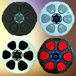 Intelligens fali boxgép, Bluetooth funkcióval, 6 ütőpontos zenélő boxtábla