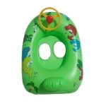 Kicsi autó formájú, kormányos, beülős úszógumi 