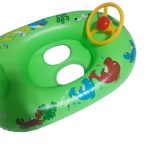 Kicsi autó formájú, kormányos, beülős úszógumi 
