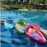 Felfújható matrac napfénytetős hálós csepp alakú