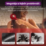 Elektromos vezeték nélküli fejbőr masszázskefe, hajápoló