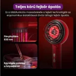 Elektromos vezeték nélküli fejbőr masszázskefe, hajápoló