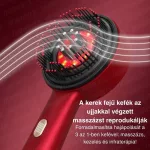 Elektromos vezeték nélküli fejbőr masszázskefe, hajápoló