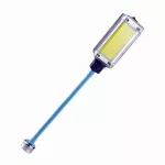 Mágneses, újratölthető, flexibilis szárú COB LED munkalámpa, reflektor 