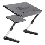 AirSpace laptoptartó, beépített ventilátorral, állítható, összecsukható ágyasztal