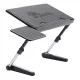 AirSpace laptoptartó, beépített ventilátorral, állítható, összecsukható ágyasztal