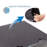 AirSpace laptoptartó, beépített ventilátorral, állítható, összecsukható ágyasztal