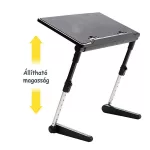 AirSpace laptoptartó, beépített ventilátorral, állítható, összecsukható ágyasztal