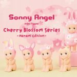 Sonny Angel Hippers Cherry Blossom  limitált series mini figura telefonra, laptopra