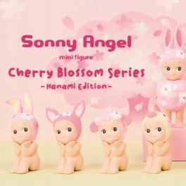   Sonny Angel Hippers Cherry Blossom  limitált series mini figura telefonra, laptopra