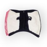 Vékonyan bélelt kutyakabát hámmal