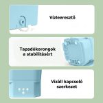 Hordozható és összecsukható mini mosógép centrifuga