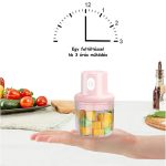 Elektromos fokhagyma, zöldség, gyümölcs aprító