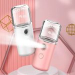 Mini , hordozható nano spray, hidratáló, arcpermet, frissítő, párásító, USB-s