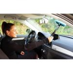 Delux szórófejes szélvédőtisztító összecsukható nyéllel