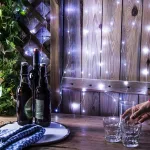Karácsonyi LED fényfüggöny 1,5x2 m