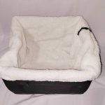 Kutya, cica biztonsági autós ülés, kutyaülés, szőrmés 