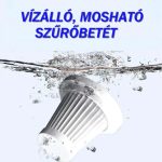 2in1 mini , kézi porszívó USB-vel, Vacuum cleaner LED fénnyel 