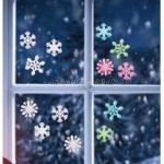 Fluoreszkáló fehér hópehely