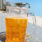 Trükkös söröskorsó, duplafalú hűtő korsó 300ml