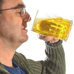 Trükkös söröskorsó, duplafalú hűtő korsó 300ml