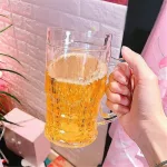 Trükkös söröskorsó, duplafalú hűtő korsó 300ml