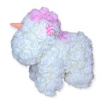 Rózsa unikornis, egyszarvú, többszínben, örökrózsa