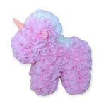 Rózsa unikornis, egyszarvú, többszínben, örökrózsa