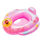 Felfújható beülős úszógumi dudával és kormánykerékkel