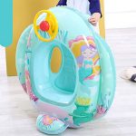 Felfújható beülős úszógumi dudával és kormánykerékkel